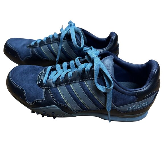 VTG Adidas Originals Navy Suede Sneakers (Men’s 8.5)